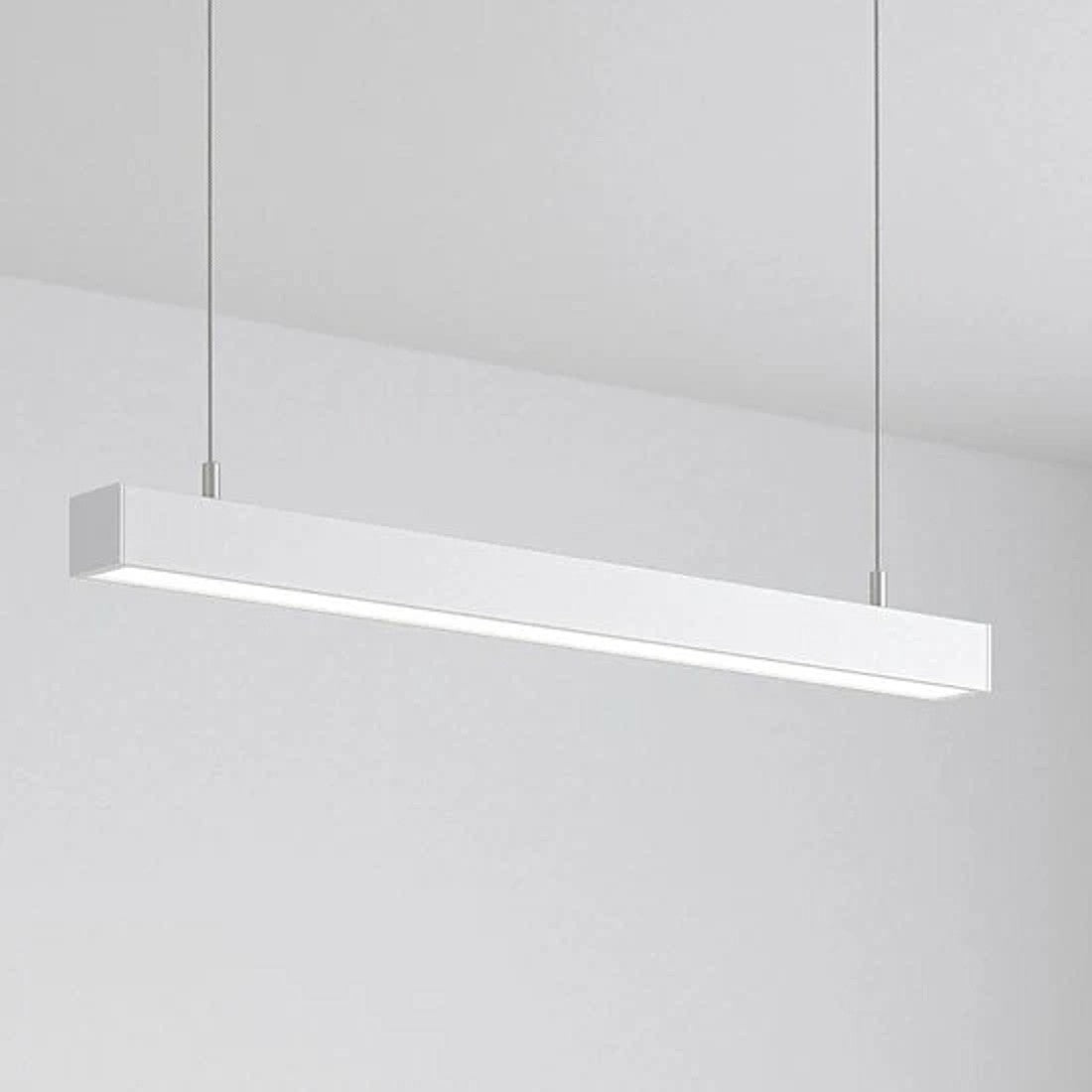 Hangende LED lichtbalk wit