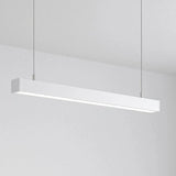 Hangende LED lichtbalk 120 cm wit