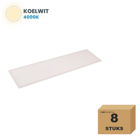 Carton de 8 pièces, couleur de lumière blanc neutre 4000K