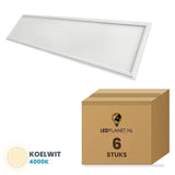 Doos met 6 stuks, lichtkleur koelwit 4000K