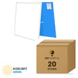 Carton de 20 pièces, couleur de lumière blanc neutre 4000K