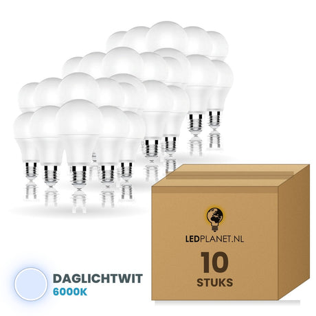 Doos met 10 stuks, lichtkleur daglichtwit 6000K