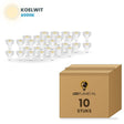 Doos met 10 stuks, lichtkleur koelwit 4000K