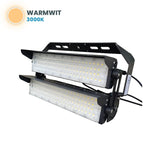 Projecteur de stade LED 500W, couleur de lumière blanc chaud 3000K