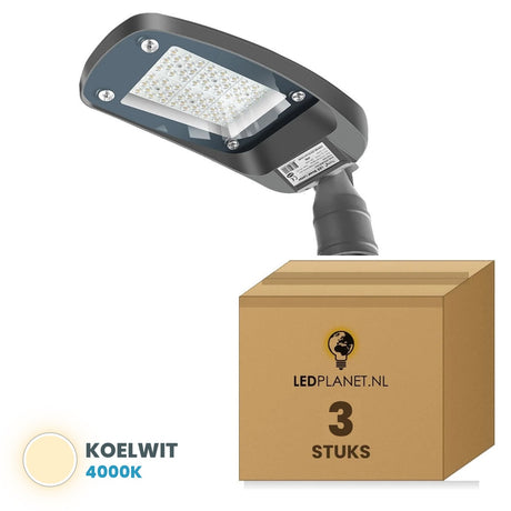 Doos met 3 stuks, lichtkleur koelwit 4000K