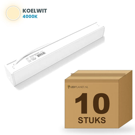 Carton de 10 pièces, couleur de lumière blanc neutre 4000K