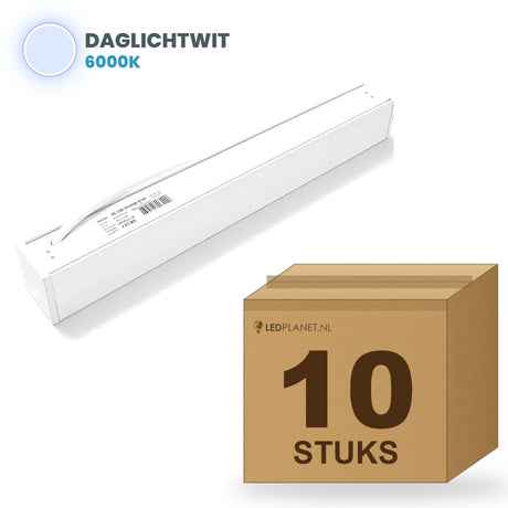 Doos met 10 stuks, lichtkleur daglichtwit 6000K
