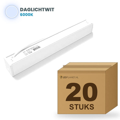 Doos met 20 stuks, lichtkleur daglichtwit 6000K