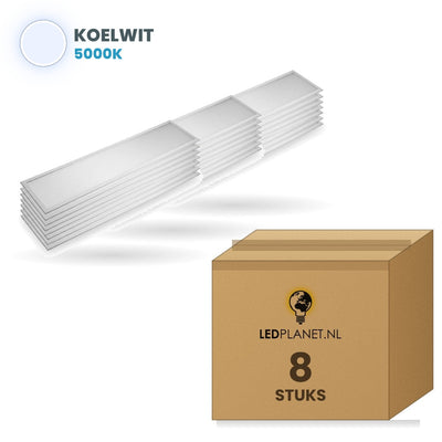 Carton de 8 pièces, couleur de lumière blanc neutre 5000K