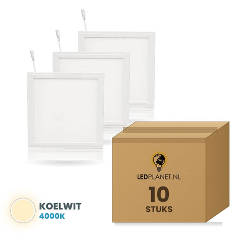 Doos met 10 stuks, lichtkleur koelwit 4000K