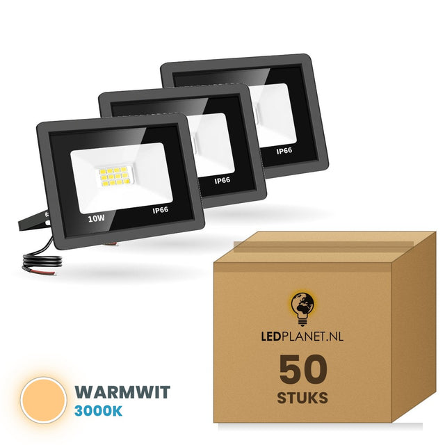 Doos met 50 stuks, lichtkleur warmwit 3000K