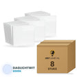 Doos met 8 stuks, lichtkleur daglichtwit 6000K