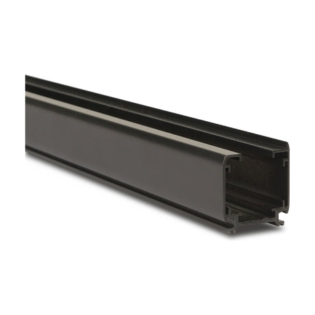 Detail profiel 3-fase LED rail zwart