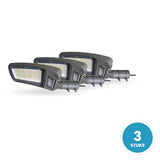 LED Straatverlichting 100W 16000lm, Koelwit 4000K, IP66, 3 stuks, 230V