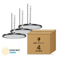 4 stuks UFO LED High Bay lamp 200W koelwit 4000K in doos