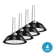 UFO LED Highbay, dimbaar, 4 stuks
