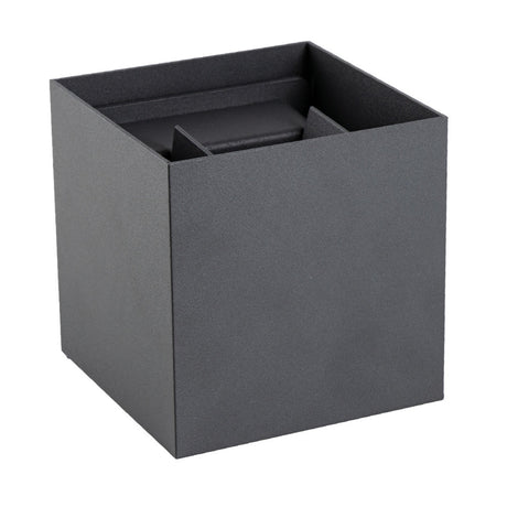 Lumo Cube anthracite - Applique murale sans source lumineuse - 1x G9 non inclus - IP65