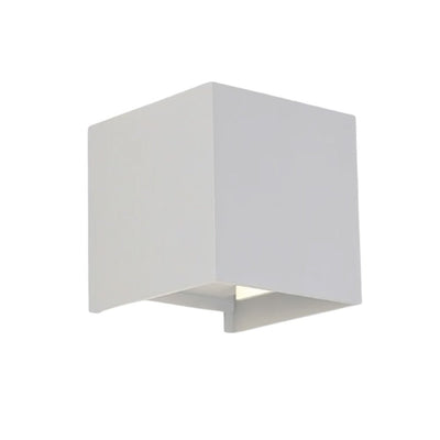 Lumo Cube blanc - Applique murale sans source lumineuse - 1x G9 non inclus - IP65