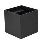 Lumo Qube Wandlamp Buitenlamp met Lichtbron - wandarmatuur - 380lm 1800K - Zwart - IP54