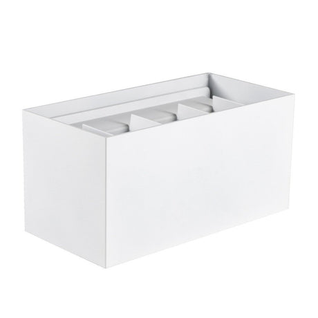 Lumo Recta blanc - Applique murale sans source lumineuse - 2x G9 non inclus - IP65
