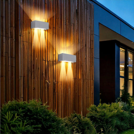 Lumo Recta blanc - Applique murale sans source lumineuse - 2x G9 non inclus - IP65
