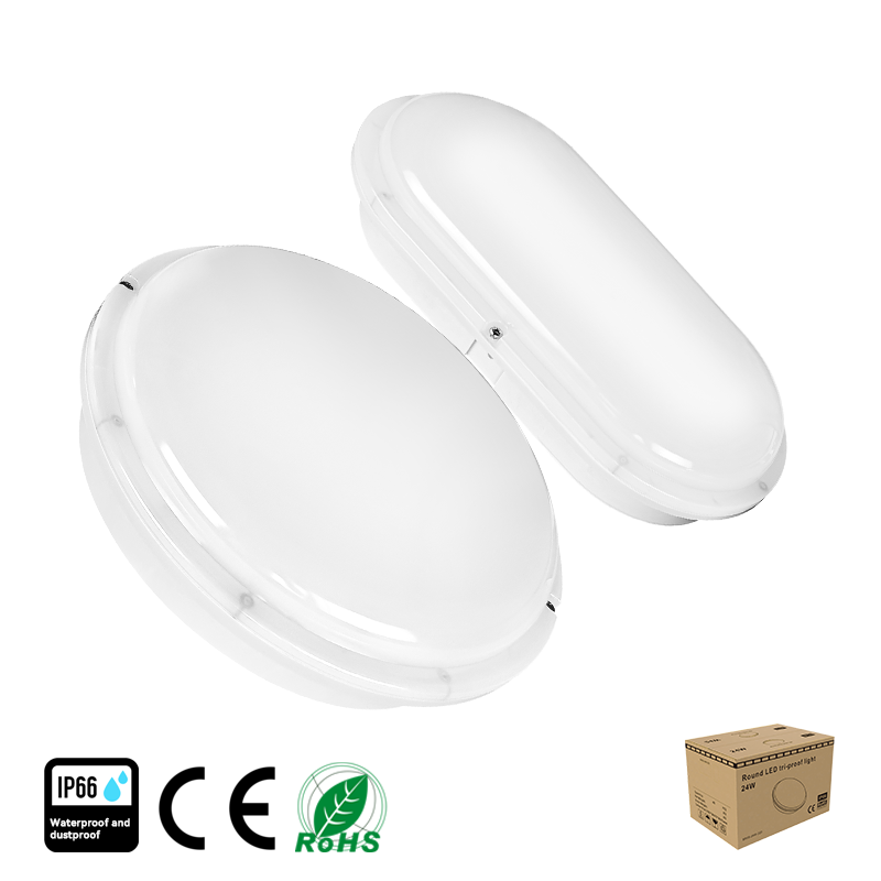 Buitenverlichting LED plafondlamp 30W 2700lm 4000K IP66 verpakt per 2 stuks
