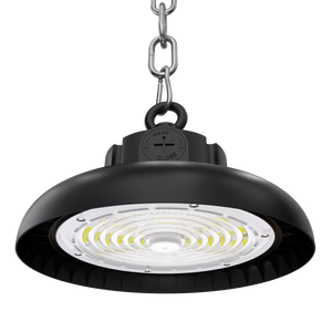 UFO High Bay 4 stuks - 40.000 Lumen - 200W - koelwit 4000K - instelbaar 120/160/200W - 90° - IP65 - 0-10V dimbaar - 230V