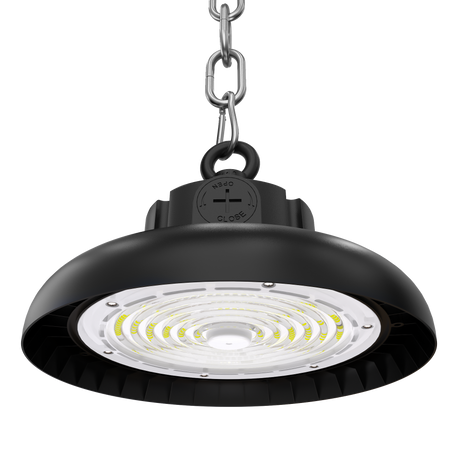 LED High Bay 150W 18000lm 5000K IP65 van Blls met kettingbevestiging