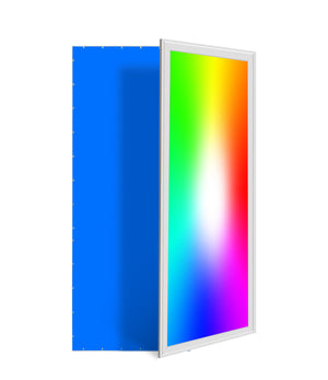 LED paneel 295x1195mm RGBWWW 48W - 4300 Lumen - RGB + Warmwit tot Daglichtwit - doos 4 stuks