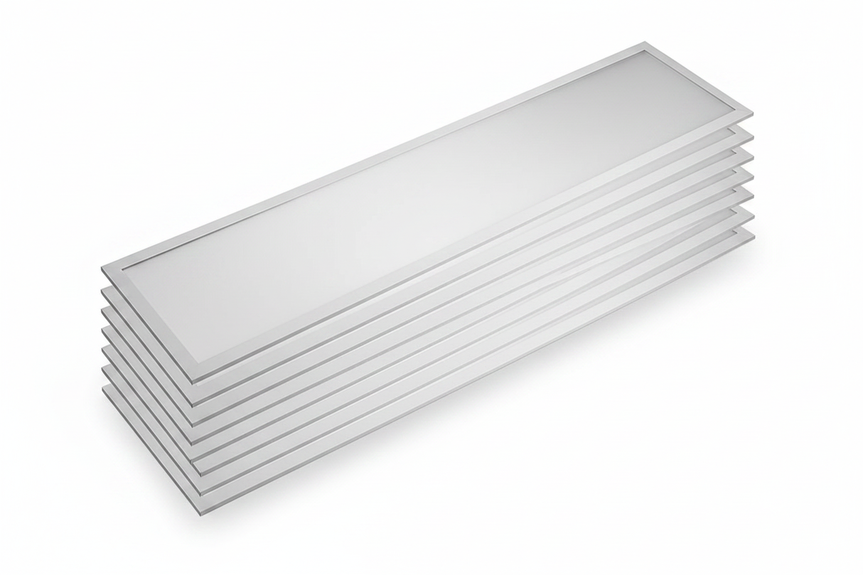 LED paneel 120x30cm 4000lm 4000K IP20 pack van 6