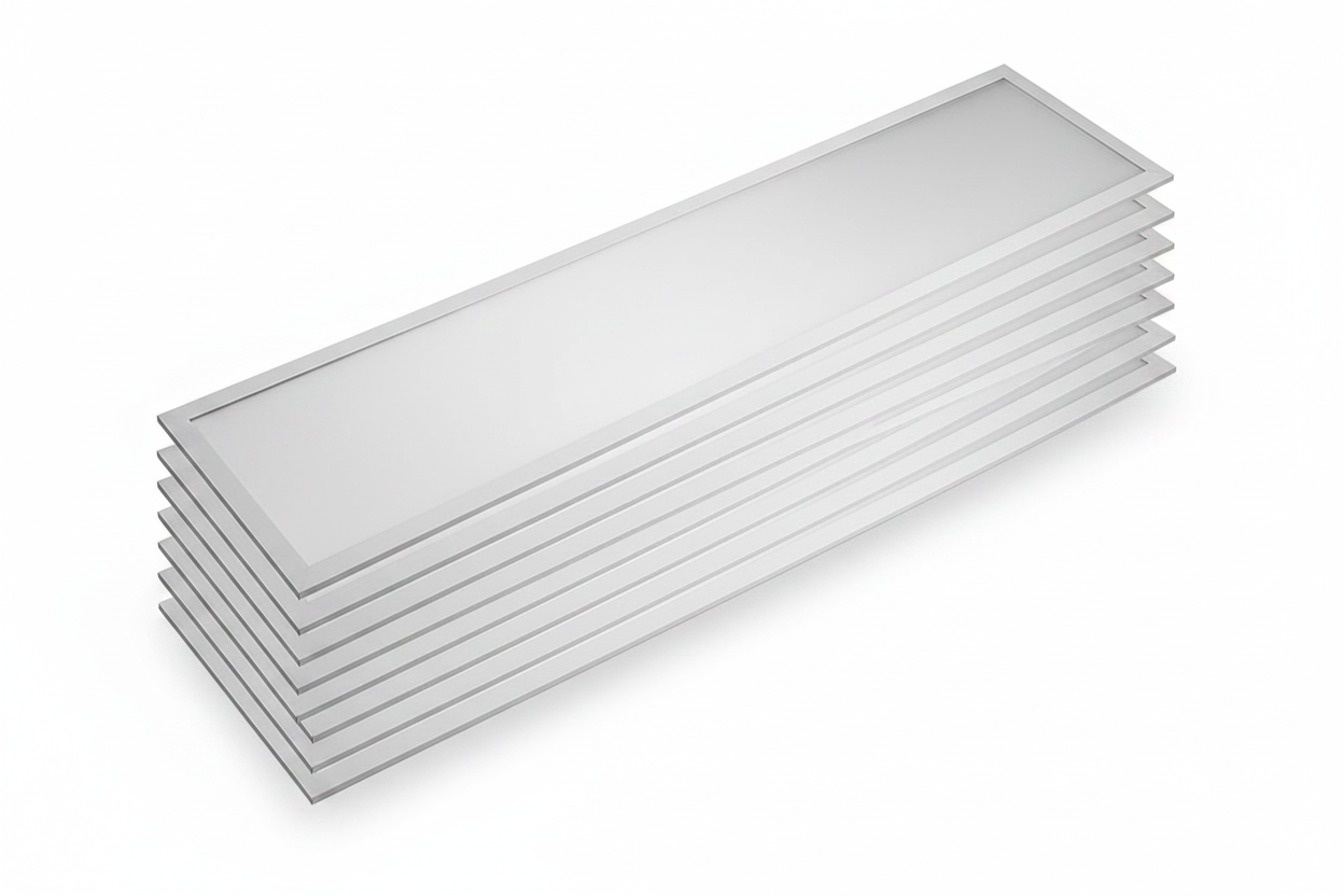 LED paneel 120x30cm 4000lm 4000K IP20 pack van 6