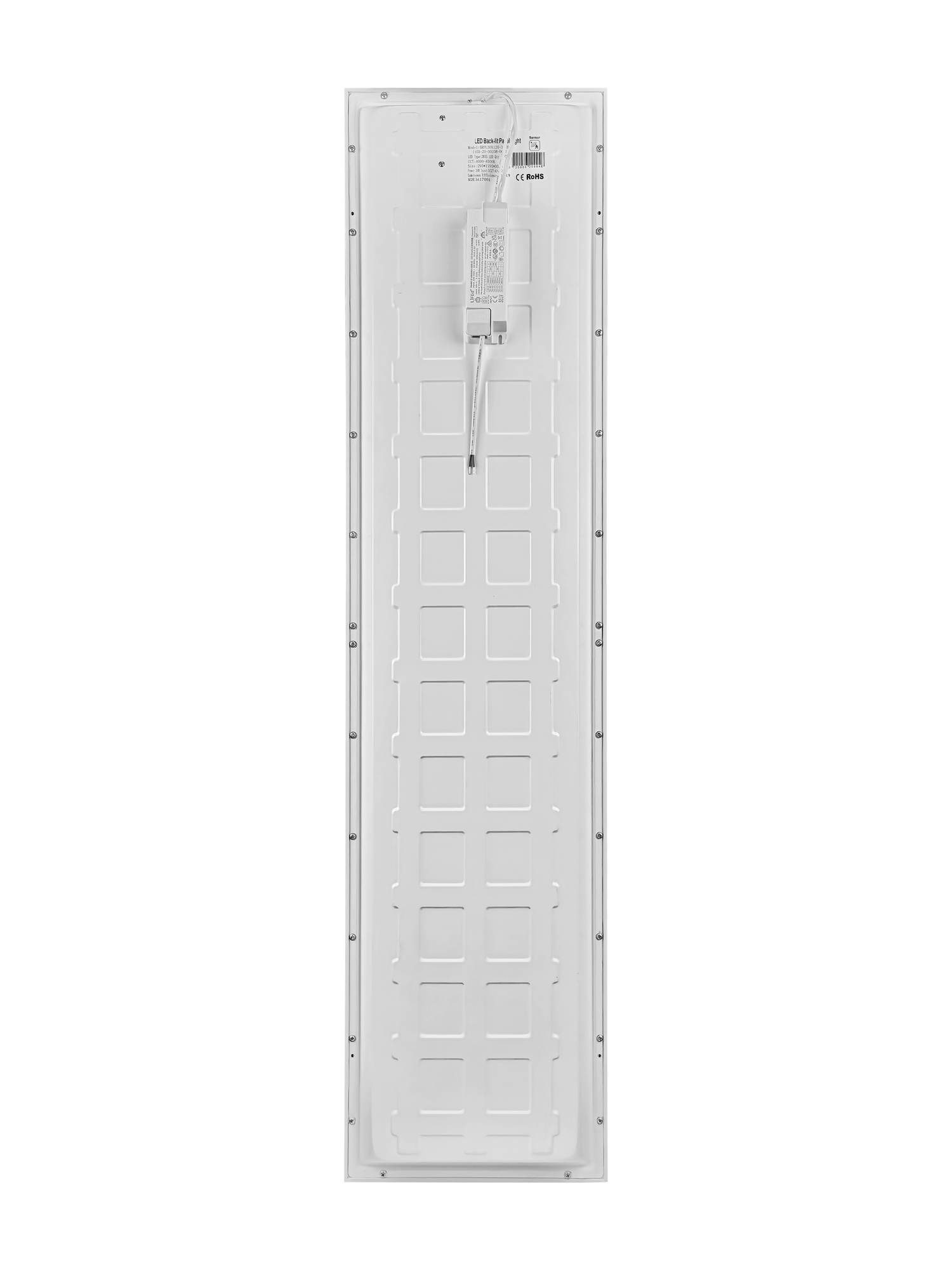 LED paneel 120x30cm 4000lm 4000K IP40, energiezuinig voor kantoorverlichting
