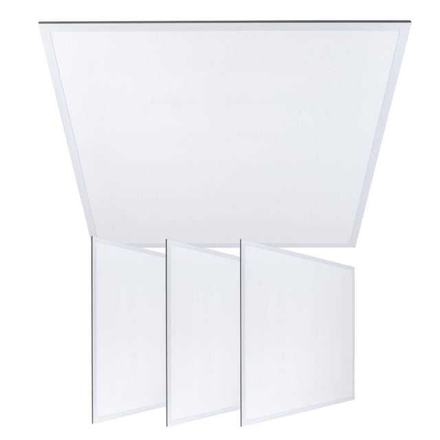 LED paneel 60x60cm 4000lm 4000K IP20 4-pack met heldere en efficiënte led-verlichting