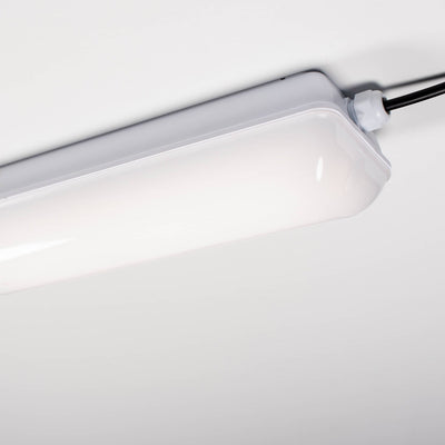 LED Vochtbestendig armatuur met strip - 1000 lumen - 11W - Warmwit 3000K/Koelwit 4000K/Daglichtwit 6500K - IP65 - IK09