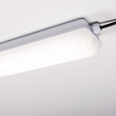 LED Vochtbestendig armatuur met strip - 1000 lumen - 11W - Warmwit 3000K/Koelwit 4000K/Daglichtwit 6500K - IP65 - IK09