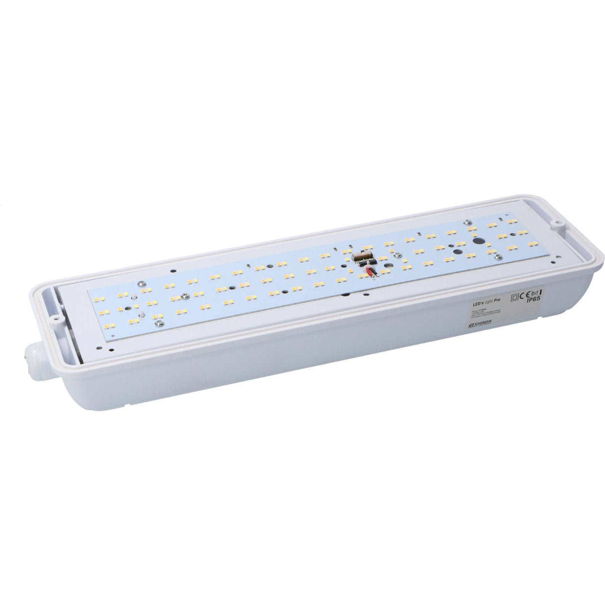 LED Vochtbestendig armatuur met strip - 1000 lumen - 11W - Warmwit 3000K/Koelwit 4000K/Daglichtwit 6500K - IP65 - IK09