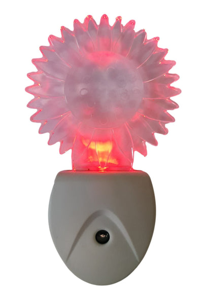 Veilleuse RGB petit soleil | capteur jour/nuit | lumière à 7 couleurs 0,5 W - LEDPLANET.NL