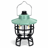 Aigostar oplaadbare LED campinglamp in groene kleur met handvat voor buitengebruik