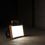 Accu Werklamp 1500 lumen - Hybride Oplaadbaar - Koelwit 5000K - Dimbaar - IP54 - USB