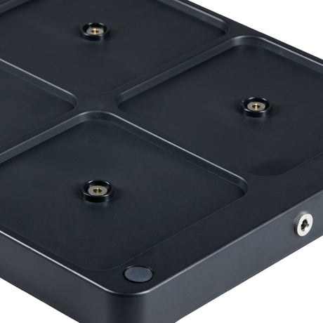 Station de recharge pour 6 lampes de table LED rechargeables - Dock avec alimentation - Noir