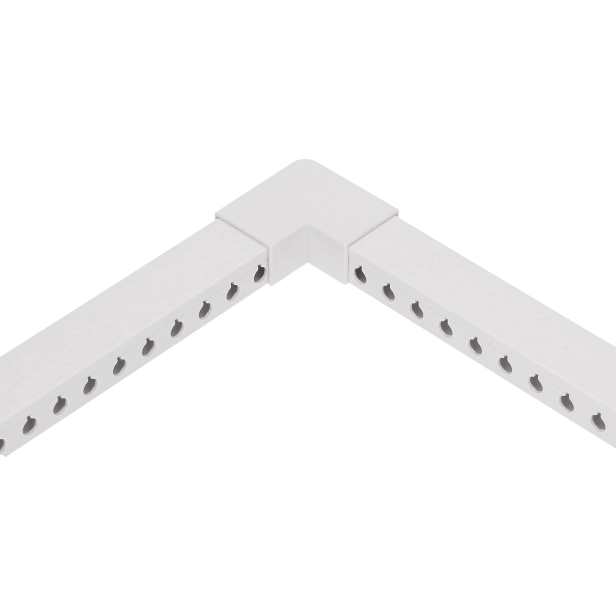 OrgaNice Kabelgoten Set - Zelfklevende organiser voor Bureau & TV - Wit