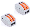 PCT lasklem 2 stuks - 2 - voudige verbindingsklem 0.08 - 2.5mm² | IP20 hersluitbaar - LEDPLANET.NL