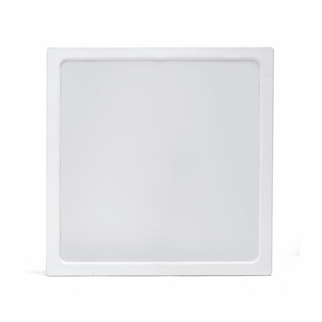 Plafondlamp - downlight - opbouwspot vierkant 29cm | LED 24W~2500Lm=152W traditionele verlichting | warmwit 3000K 230V - LEDPLANET.NL