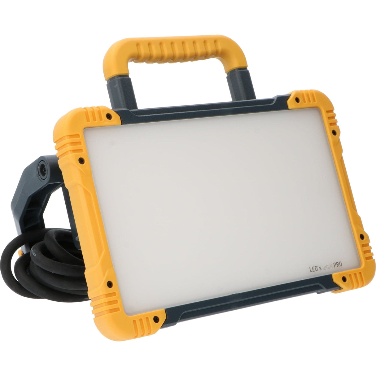 Projecteur de travail LED 3200 lumens - 30W - Blanc froid 5000K - Prise électrique - IP54 - IK08 - Câble de 5m