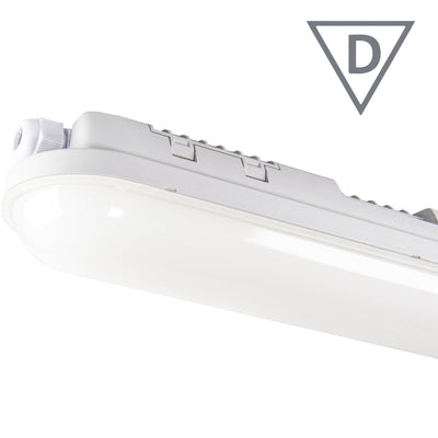 4 PACK - LED's Light Pro TL armatuur 120 cm – Geschikt voor binnen en buiten – 4800 lumen – IP65 waterdicht