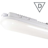 4 PACK - LED's Light Pro TL armatuur 60 cm – Geschikt voor binnen en buiten – 2500 lumen – IP65 waterdicht