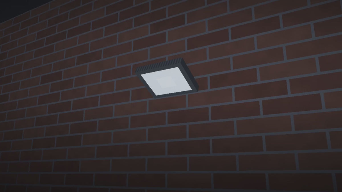 Video LED schijnwerper 50W, 5.000 lm, warmwit 3000K, 120°, IP66