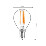 Dimbare LED Lamp E14 - Dimbaar warm wit licht - 470 lm