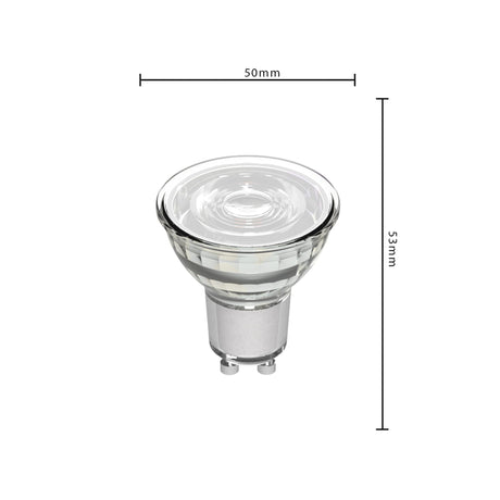 LED Spot - GU10 - Warmwit 2700K - 36° - LED 4W=50W halogeenlicht - 230V