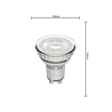 Spot LED GU10 à intensité variable 610 lumens - 5.7W - 2700K - 36° - MR16